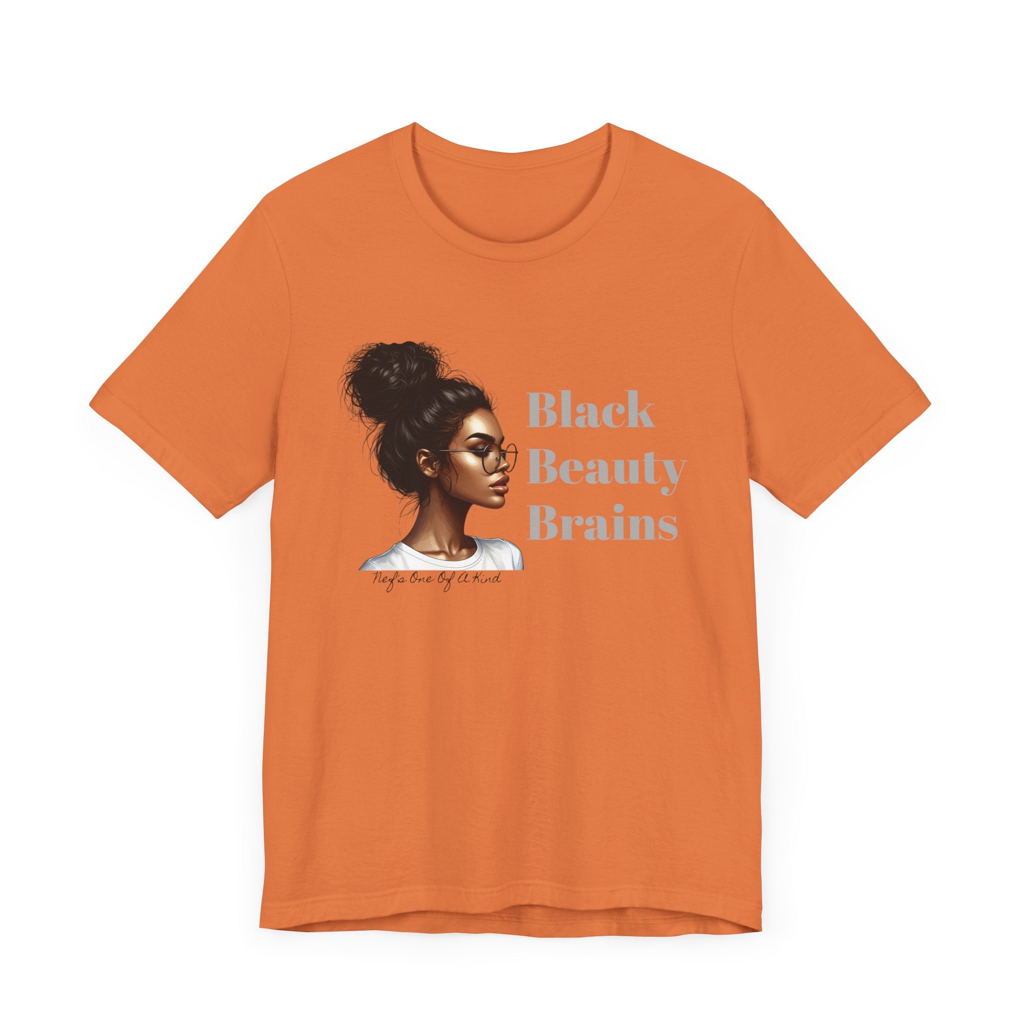Black, beauty and Brains Sleeve Tee